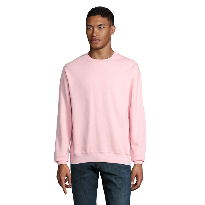 Sweat unisexe promotionnel COLUMBIA rose crémeux